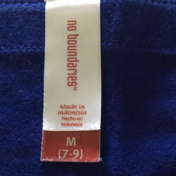 Dark blue strapless cami - Picture 2 of 2